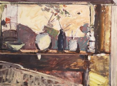 OBJECT ON A MANTLEPIECE by Brian Ballard  at deVeres Auctions
