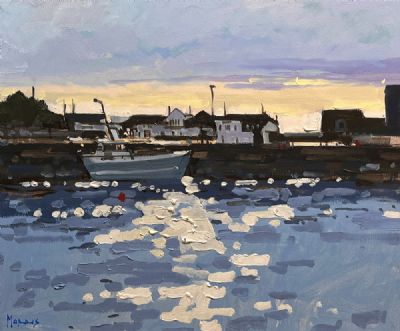 EVENING LIGHT, HOWTH by John Morris  at deVeres Auctions