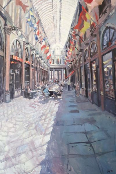LA GRANDE GALERIE, BRUXELLES by Hector McDonnell  at deVeres Auctions