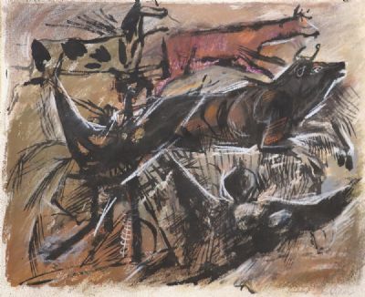 BULLS by Charles Cullen  at deVeres Auctions