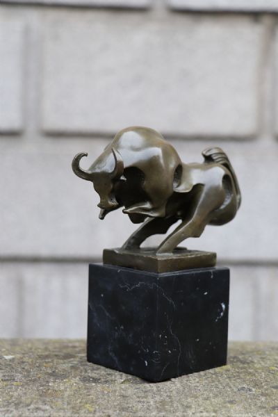 GALLOPING BULL by Irish School  at deVeres Auctions