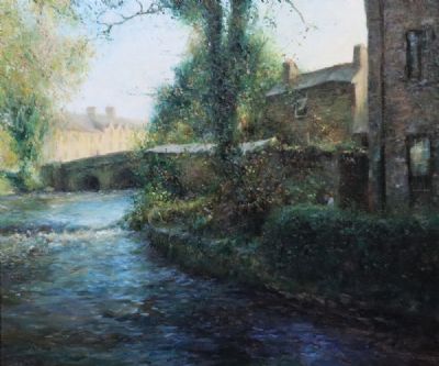 SHADY STREAM, WESTPORT by Paul Kelly sold for €1,400 at deVeres Auctions
