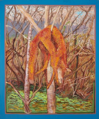 DEAD FOX by Brian Bourke  at deVeres Auctions