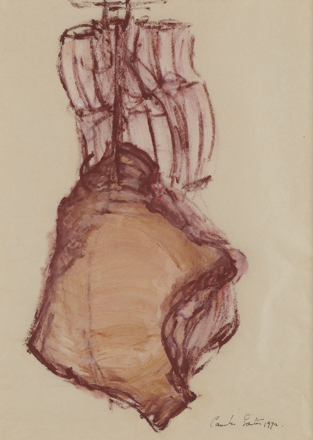 Lot 115 - HANGING MEAT (MUTTON) by Camille Souter
