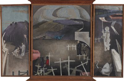 A TRIPTYCH by Patrick Pye  at deVeres Auctions