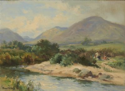 SUMMER PICNIC by Frank McKelvey  at deVeres Auctions
