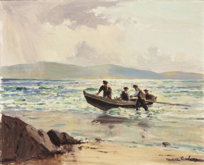 EVENING, KERRY COAST by Maurice Canning Wilks  at deVeres Auctions