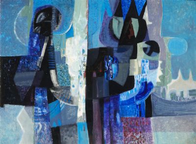 PLAY OF SHAPES NO.93 by George Campbell  at deVeres Auctions