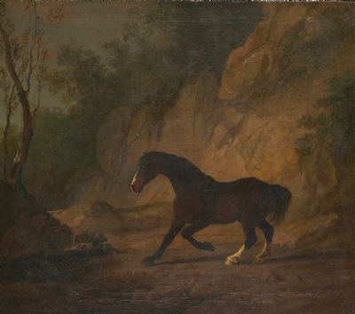 A STARTLED HORSE by John Boultbee  at deVeres Auctions