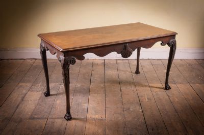 66 by AN IRISH MAHOGANY SIDE TABLE  at deVeres Auctions