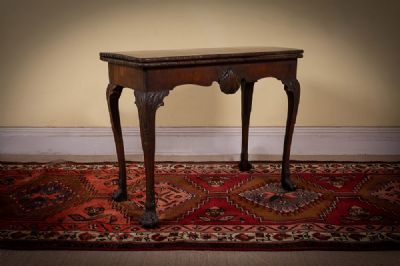 68 by AN IRISH MAHOGANY SIDE TABLE  at deVeres Auctions