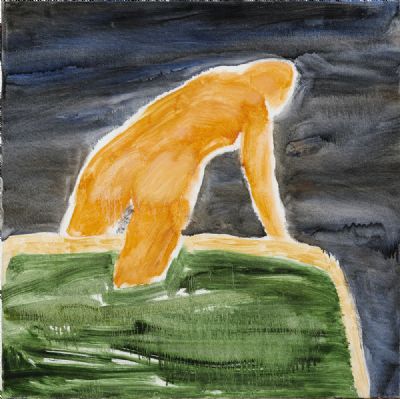 STUDY FOR HOT TUB V, 2005 by Barrie Cooke  at deVeres Auctions