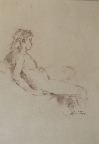 SEATED NUDE by Stella Steyn  at deVeres Auctions