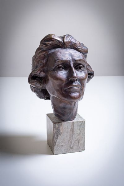 BUST OF A WOMAN by Garry Trimble  at deVeres Auctions