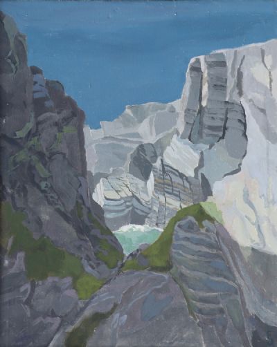 OCEAN EROSION by Evelyn Street  at deVeres Auctions