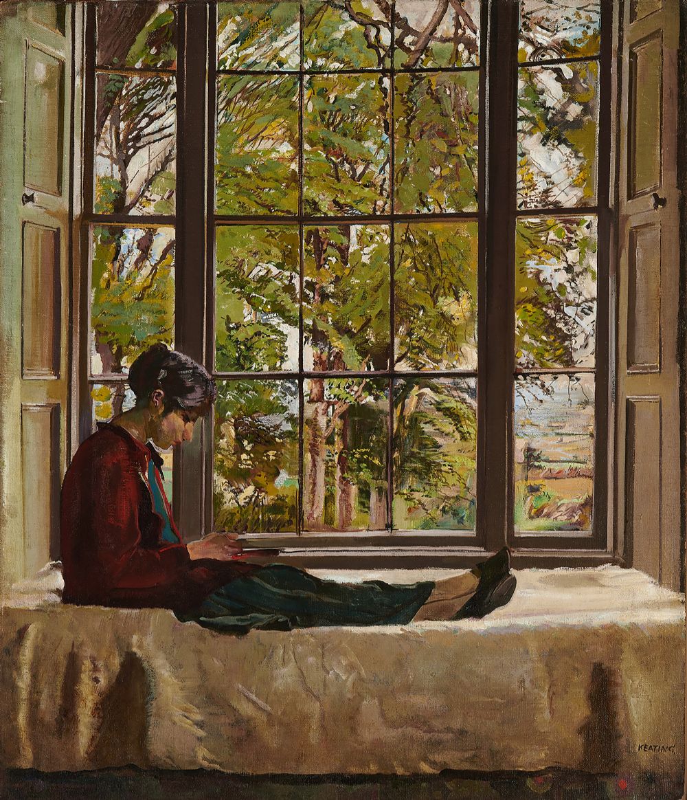 Lot 27 - THE WINDOW (1924) by Sean Keating