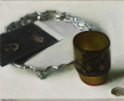 RUSSIAN CUP AND SILVER SALVER by Thomas Ryan  at deVeres Auctions