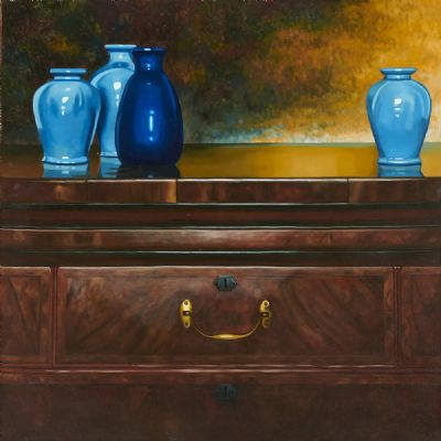 ROUND THE BLUES by Martin Gale  at deVeres Auctions