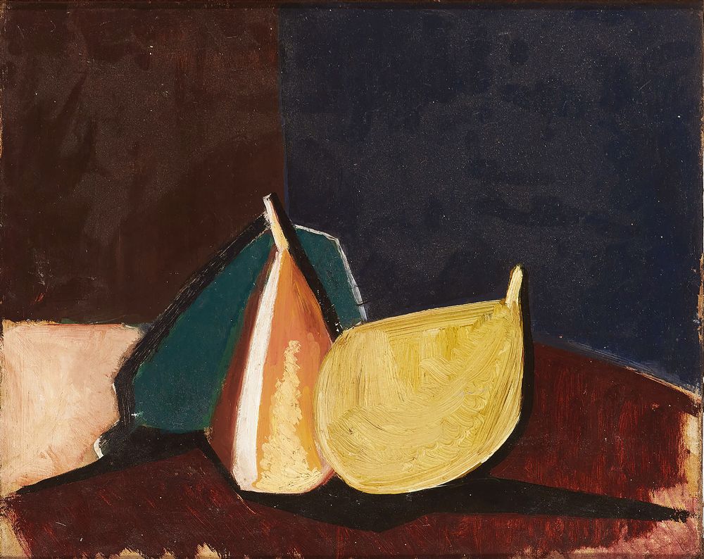 Lot 84 - STILL LIFE WITH FRUIT by Gilbert Thevenot, French