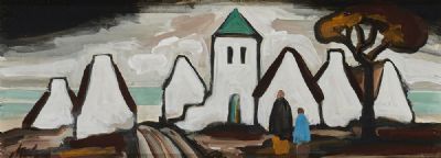 GABLE ENDS by Markey Robinson  at deVeres Auctions