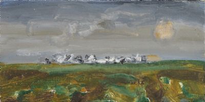 LANDSCAPE by Barrie Cooke sold for €1,500 at deVeres Auctions