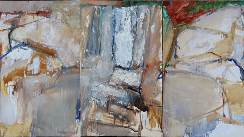 A TRIPTYCH by Barrie Cooke  at deVeres Auctions