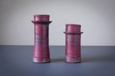 LIDDED JARS by Sonja Landweer sold for €800 at deVeres Auctions