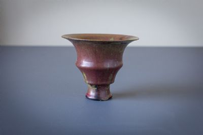 VASE WITH SERATED FOOT by Sonja Landweer sold for €650 at deVeres Auctions