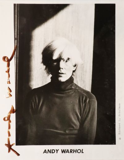 ANDY WARHOL by Richard L. Schulman  at deVeres Auctions