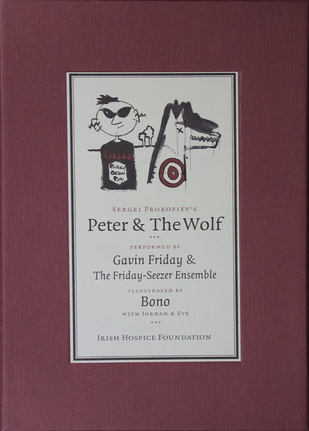 Lot 32 - PETER AND THE WOLF by Bono