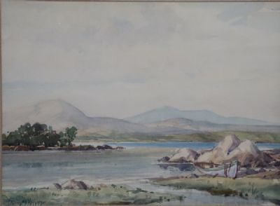 WEST OF IRELAND LANDSCAPE by Frank McKelvey  at deVeres Auctions