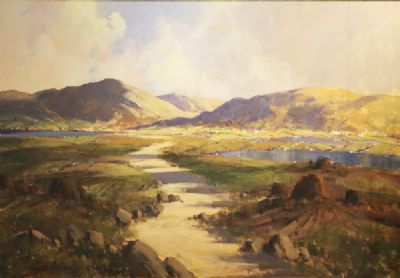 AT THE ROSSES, CO.DONEGAL by George K. Gillespie  at deVeres Auctions