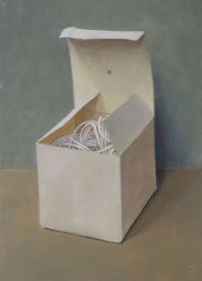STILL LIFE (BOX OF CORD) by Joe Dunne sold for €650 at deVeres Auctions