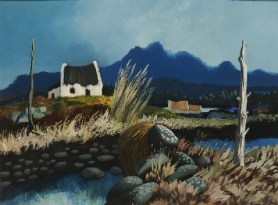 COTTAGE, CONNEMARA by Daniel O'Neill sold for €14,000 at deVeres Auctions
