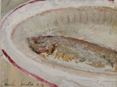 FISH ON A PLATE by Camille Souter  at deVeres Auctions