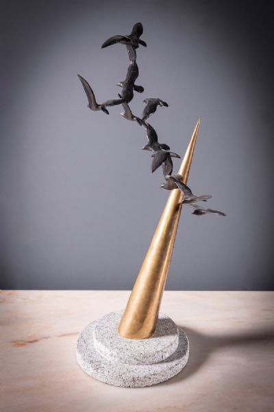IN FLIGHT by Ian Pollock  at deVeres Auctions