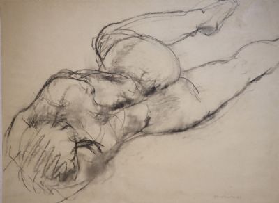 NUDE by Barrie Cooke  at deVeres Auctions