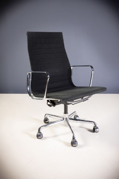 A EA119 HIGH BACK OFFICE CHAIR by Charles & Ray Eames  at deVeres Auctions