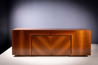 19 by A Walnut Side Cabinet  at deVeres Auctions