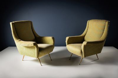 3 by A Pair of Italian Easy Chairs  at deVeres Auctions