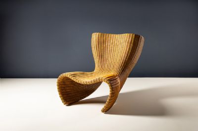THE WICKER CHAIR by Marc Newson  at deVeres Auctions