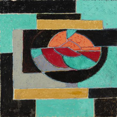 ABSTRACT COMPOSITION by Gilbert Thevenot sold for €2,600 at deVeres Auctions