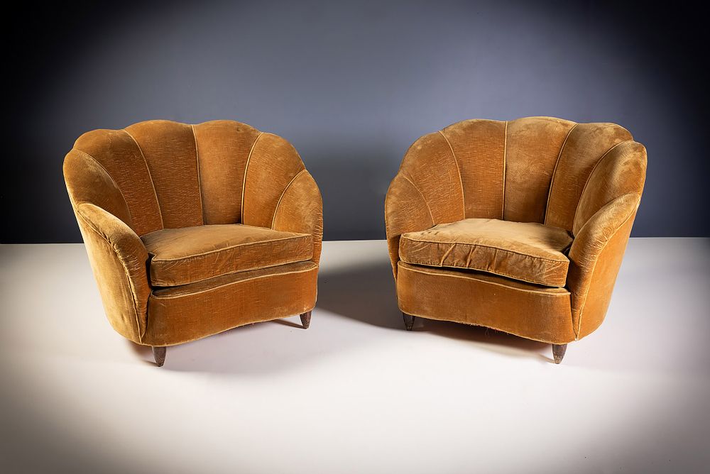Lot 56 - A PAIR OF EASY CHAIRS by Gio Ponti | deVeres Auctions, Ireland
