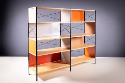THE ESU 4 SHELVING UNIT by Charles & Ray Eames  at deVeres Auctions