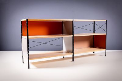 THE ESU 2 SHELVING UNIT by Charles & Ray Eames  at deVeres Auctions