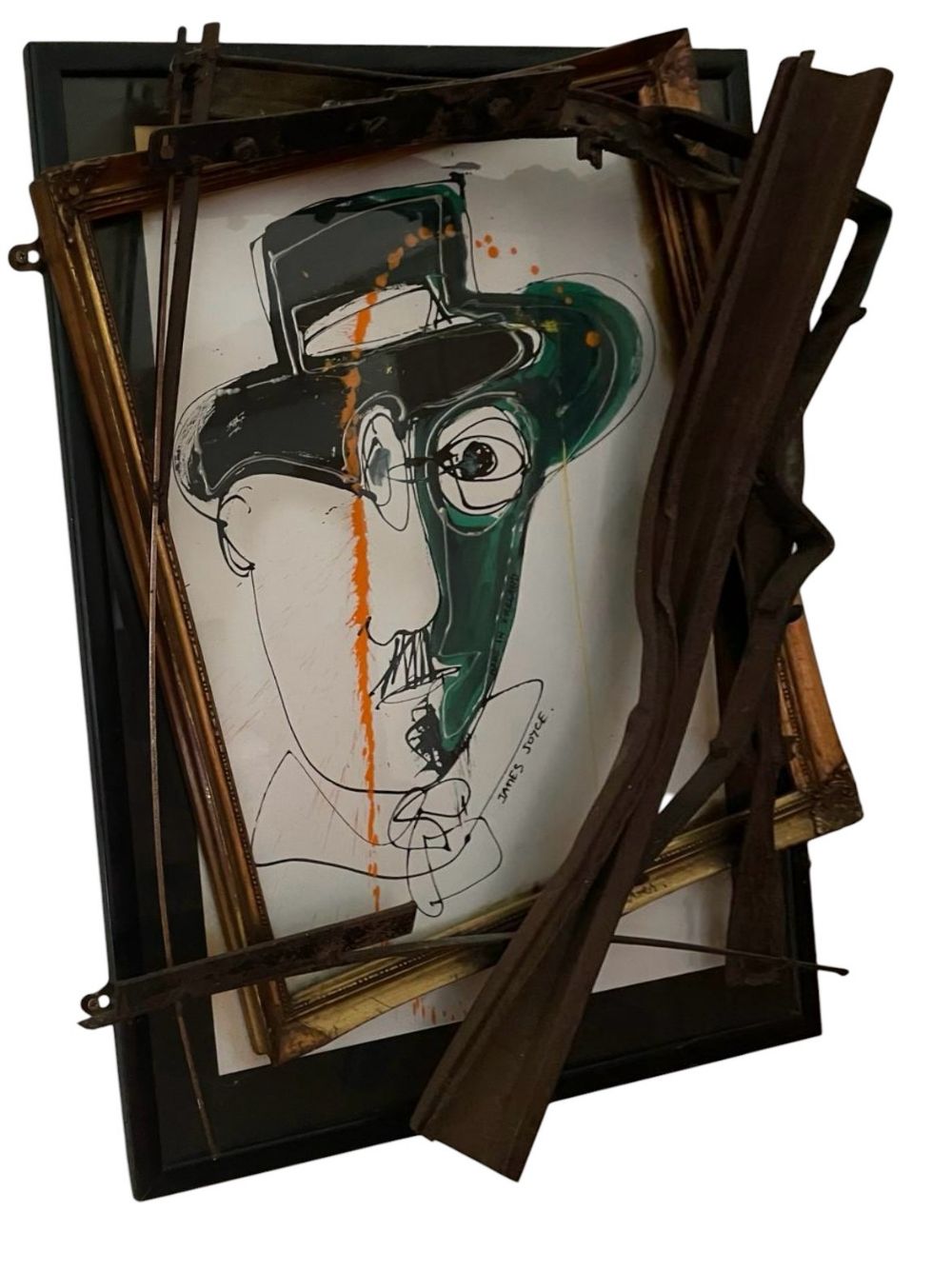JAMES JOYCE by Jean-Pierre Rives  at deVeres Auctions