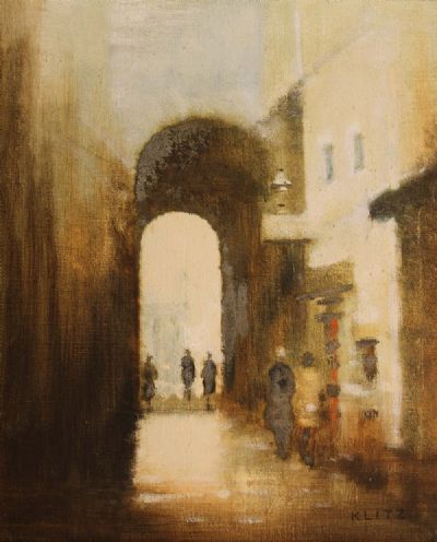 MERCHANTS ARCH, DUBLIN by Anthony Klitz sold for €400 at deVeres Auctions