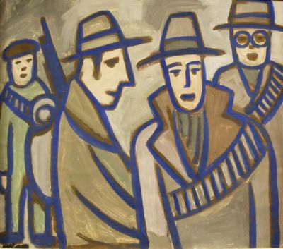 FIGURES by Markey Robinson sold for €750 at deVeres Auctions
