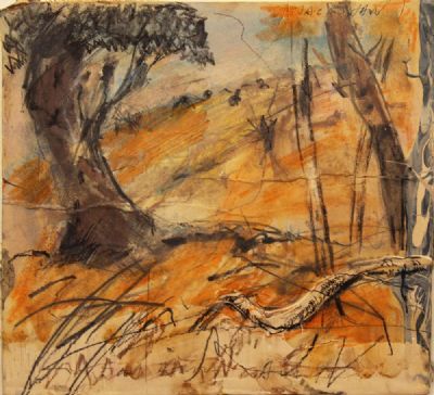 TREES by Basil Blackshaw sold for €600 at deVeres Auctions