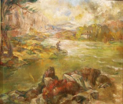 STORMY DAY IN THE WEST OF IRELAND by Mary Swanzy  at deVeres Auctions
